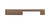 Top Knobs Sanctuary Linear 7" Center to Center Bar Pull, German Bronze - TK24GBZ