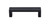 Top Knobs Sanctuary II Modern Metro 3 3/4" Center to Center Bar Pull, Flat Black - TK250BLK