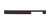 Top Knobs  TK25ORB Sanctuary Linear Pull 12" (c-c) - Oil Rubbed Bronze