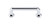 Top Knobs Emerald 3 3/4" Center to Center Bar Pull, Polished Chrome - TK287PC