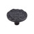 Top Knobs Cobblestone 1 15/16" Diameter Round Knob, Coal Black - TK297CB