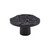Top Knobs Cobblestone 2" Length Oval Knob, Coal Black - TK298CB