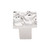 Top Knobs Cobblestone 1 1/8" Length Square Knob, Polished Nickel - TK300PN