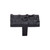 Top Knobs Cobblestone 1 7/8" Length Rectangle Knob, Coal Black - TK303CB