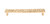 Top Knobs Cobblestone 7 9/16" Center to Center Bar Pull, Brass - TK307BR