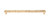 Top Knobs Cobblestone 12 9/16" Center to Center Bar Pull, Brass - TK309BR