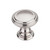 Top Knobs Reeded 1 1/2" Diameter Round Knob, Brushed Satin Nickel - TK321BSN