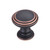 Top Knobs Reeded 1 1/2" Diameter Round Knob, Umbrio - TK321UM