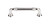 Top Knobs Reeded 3 3/4" Center to Center Bar Pull, Polished Nickel - TK322PN