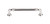 Top Knobs Reeded 5" Center to Center Bar Pull, Polished Nickel - TK323PN