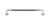 Top Knobs Reeded 7" Center to Center Bar Pull, Polished Nickel - TK324PN