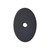 Top Knobs TK60BLK Sanctuary Oval Backplate Medium 1 1/2" - Flat Black