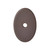 Top Knobs Sanctuary Oval Backplate 1 1/2", Oil Rubbed Bronze - TK60ORB