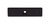 Top Knobs TK741BLK Barrington Channing Backplate 3" - Flat Black