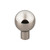Top Knobs Brookline 7/8" Diameter Round Knob, Polished Nickel - TK760PN