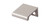Top Knobs TK500BSN Mercer Europa Tab Pull 1 1/4" - Brushed Satin Nickel