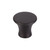 Top Knobs Oculus 1 1/8" Diameter Round Knob, Sable - TK591SAB