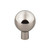 Top Knobs TK761PN Barrington Brookline Door Knob 1" - Polished Nickel