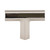 Top Knobs Lydia 1 3/4" Length Geometric Knob, Polished Nickel - TK790PN