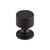 Top Knobs TK820BLK Serene Lily Door Knob 1" - Flat Black Top Knobs TK820BLK Serene Lily Door Knob 1" - Flat Black