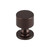 Top Knobs Lily 1" Diameter Round Knob, Oil Rubbed Bronze - TK820ORB