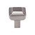 Top Knobs Podium 1" Length Square Knob, Brushed Satin Nickel - TK670BSN