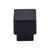 Top Knobs TK32BLK Sanctuary Tapered Knob 1" - Flat Black