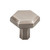 Top Knobs Lydia 1 1/4" Length Square Knob, Brushed Satin Nickel - TK792BSN
