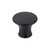 Top Knobs TK592BLK Mercer Oculus Round Knob Large 1 5/16" - Flat Black