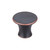 Top Knobs Oculus 1 5/16" Diameter Round Knob, Umbrio - TK592UM