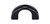 Top Knobs TK617BLK Mercer Tango U Finger Pull 2" - Flat Black