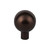 Top Knobs  TK762ORB Barrington Brookline Door Knob 1 1/8" - Oil Rubbed Bronze