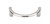 Top Knobs Sanctuary Half Circle Open 3 1/2" Center to Center Finger Pull, Polished Nickel - TK53PN