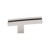 Top Knobs Sanctuary Inset Rail 2 5/8" Length Geometric Knob, Polished Nickel - TK82PN
