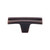 Top Knobs Sanctuary Flared 2 5/8" Length Geometric Knob, Tuscan Bronze - TK87TB