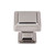 Top Knobs Ascendra 1 1/4" Length Square Knob, Brushed Satin Nickel - TK702BSN
