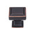 Top Knobs Ascendra 1 1/4" Length Square Knob, Umbrio - TK702UM