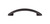 Top Knobs Tango Cut Out 3 3/4" Center to Center Bar Pull, Sable - TK618SAB