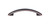 Top Knobs Tango Cut Out 3 3/4" Center to Center Bar Pull, Umbrio - TK618UM