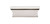 Top Knobs Glacier 2" Center to Center Finger Pull, Polished Nickel - TK552PN