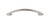 Top Knobs Tango Cut Out 5 1/16" Center to Center Bar Pull, Brushed Satin Nickel - TK619BSN