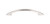 Top Knobs Tango Cut Out 5 1/16" Center to Center Bar Pull, Polished Nickel - TK619PN