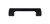Top Knobs TK543BLK Mercer Holland Pull 3 3/4" (c-c) - Flat Black