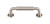 Top Knobs TK822BSN Serene Lily Door Pull 3 3/4" (c-c) - Brushed Satin Nickel