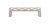 Top Knobs Quilted 3 3/4" Center to Center Bar Pull, Brushed Satin Nickel - TK561BSN