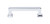 Top Knobs Ascendra 3 3/4" Center to Center Bar Pull, Polished Chrome - TK703PC
