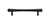 Top Knobs TK813BLK Serene Juliet Door Pull 5 1/16" (c-c) - Flat Black