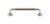 Top Knobs  TK823PN Serene Lily Door Pull 5 1/16" (c-c) - Polished Nickel