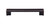 Top Knobs TK56TB Sanctuary Flat Rail Pull 5" (c-c) - Tuscan Bronze