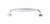 Top Knobs TK723PC Transcend Contour Pull 5 1/16" (c-c) - Polished Chrome